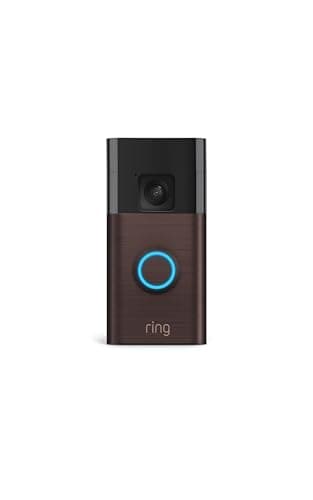 Ring Battery Doorbell — Head-to-Toe Video, Live View with Two-Way Talk, and Motion Detection & Alerts (newest model), Venetian Bronze