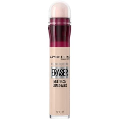 Maybelline New York Instant Age Rewind Eraser Multi-Use Concealer, Under Eye Dark Circles Treatment, Non-Comedogenic, Up to 12 hours wear, Vegan, Shade: Fair (110), 6 ml