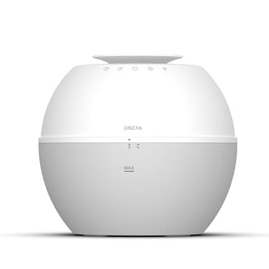 DINZAN 2 In 1 Humidifier Dehumidifier Combo Small Dehumidifer for Bedroom With Drain Hose Humidifer Home Air Purifier RV Bathroom Auto Adjustment Timer Setting 3L Large Water Tank 7 Color LED Lights