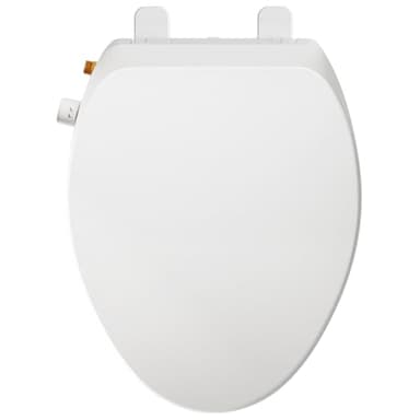 Clirass Bidet Toilet Seat – Non-Electric, Slow-Close Lid, Adjustable Water Pressure, Self-Cleaning Dual Nozzles for Frontal & Rear Wash – Hygienic Fresh Water Bidet Seat with Brass Inlet (Elongated)