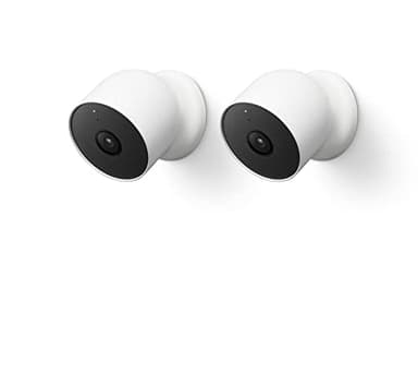 Google Nest Cam (Outdoor or Indoor, Battery) - 2 Pack