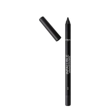 L'Oreal Paris Infallible Pro-last Pencil Eyeliner Waterproof, Black 930, 1.2g