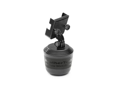 WeatherTech CupFone Two View - Cup Holder Car Mount for Cell Phones in Landscape or Portrait View