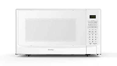 Danby Designer DDMW01440WG1 1.4 cu ft Sensor Microwave Oven, 1000W Countertop Microwave with Auto Defrost & Humidity Sensor Cooking, White