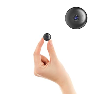 Only 0.9 inch! Hidden Camera with Audio/Video. Mini Small Camera. Spy Hidden Cameras for Home Indoor Use. Baby Monitor. Spy Cam with Night Vision and Motion Detection Wireless Outdoor (1920p)
