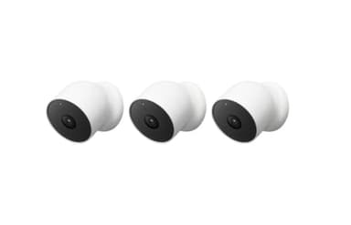 Google Nest Cam (Outdoor or Indoor, Battery) - 3 Pack