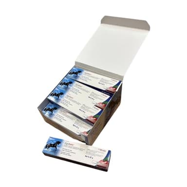 EQUiMAX Horse Dewormer, Apple Flavoured 6.42g x 12 Units - Bulk Pack, Great Value!