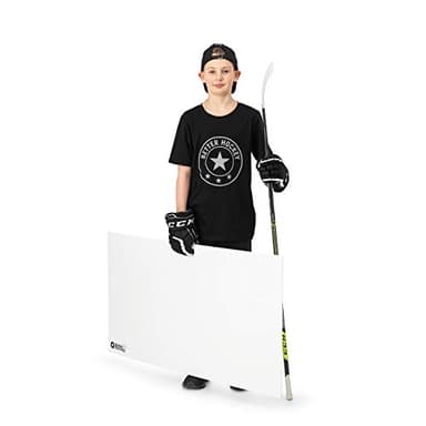 Better Hockey Extreme Shooting Pad - Professional Quality Sports Training Aid for Shooting, Passing and Stickhandling - Synthetic Ice Mat Simulates Real Ice Feel - 24 x 48 x 3/16 Inches