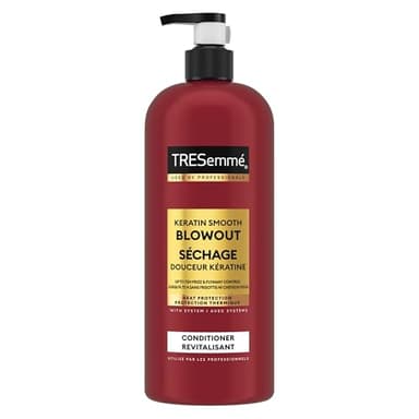 TRESemmé Keratin Smooth Conditioner for frizzy hair Lamellar Discipline formulated with Pro Style Technology 828 ml