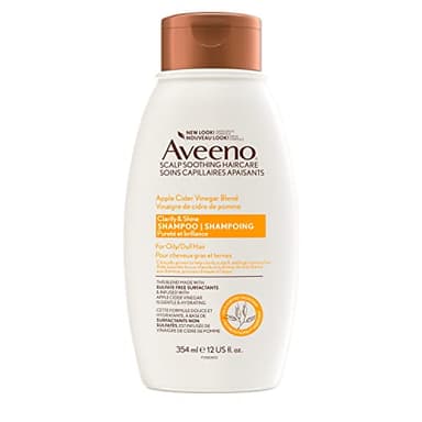 Aveeno Apple Cider Vinegar Clarifying Shampoo, Shine Enhancing, 12 fl oz