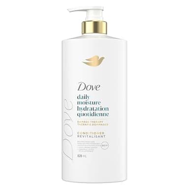 Dove Daily Moisture Conditioner for Dry Hair with Liquid Bio-Protein Care and Hyaluronic Serum 828 ML