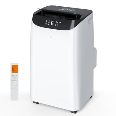 Humhold Inverter 16000BTU Portable Air Conditioners with Remote, Free Stand Cooling Portable AC Unit for Room up to 800 sq.ft, with Dehumidifier & Fan, Dual Hose, Quiet Sleep Mode(42dB), Windows Kit