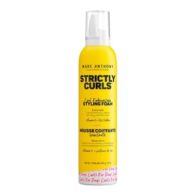 Marc Anthony Strictly Curls Curl Enhancing & Defining Styling Foam for Shine, 300 ml.