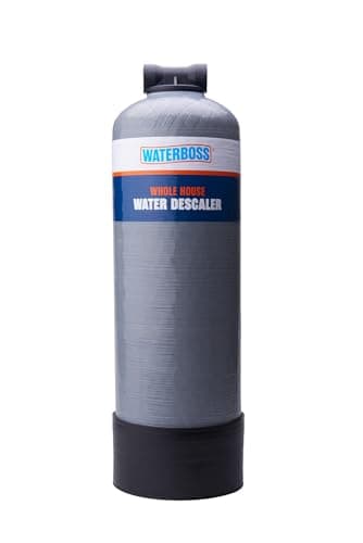 WaterBoss Whole House Water Softener Alternative - Salt Free Descaler System for Home - Works with City & Well Water Filters - 6yr, 600,000 Gl, WB-WH-DSCLR