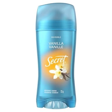 Fresh Invisible Solid Antiperspirant and Deodorant for Women, Vanilla Scent, 73 g
