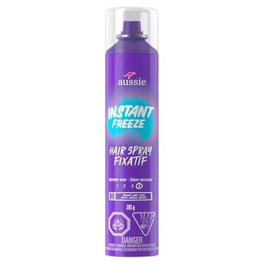 Aussie Instant Freeze Hair Spray for Curly, Straight and Wavy Hair, 283 g