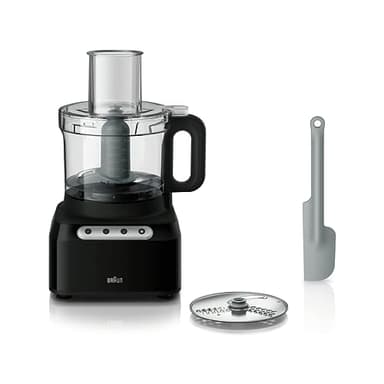 Braun FP3101BK Easy Prep 8-cup Food Processor, Black