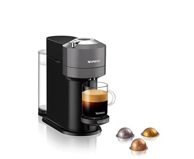 Nespresso Vertuo Next Single Serve Coffee and Espresso Machine by De'Longhi, Dark Grey