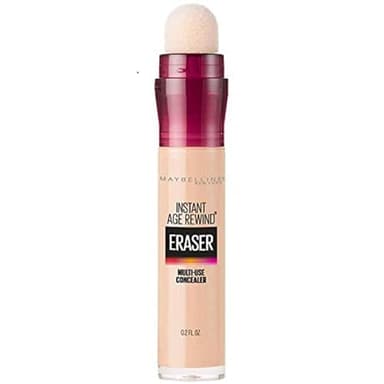 Maybelline New York Instant Age Rewind Eraser Multi-Use Concealer, Under Eye Dark Circles Treatment, Warm Light, 6 mL