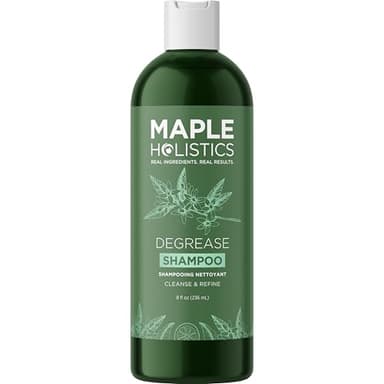 Sulfate Free Shampoo for Oily Hair - Clarifying Shampoo for Build Up and Moisturizing Dry Scalp Cleanser - Deep Cleansing Shampoo for Oily Scalp Toner with Purifying Essential Oils for Hair (236mL)