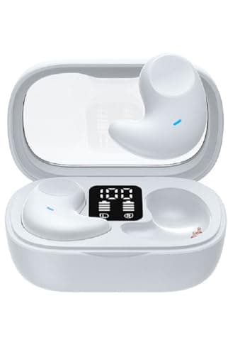 Bluetooth Earbuds,Wireless Sleep Ear Buds,Invisible Noise Cancelling Headphones,Bluetooth 5.4 Sleeping Headset for Side Sleepers Small Ears Canal,Discreet in-Ear Tiny Earphones,for Samsung/Android