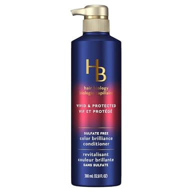 Hair Biology Biotin Color Brilliance Sulfate Free Conditioner, Protects From Damage, Dullness, For Coarse, Gray and Color-Treated Hair - 380 ML