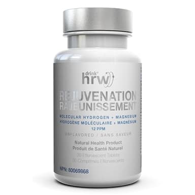 Drink HRW Molecular Hydrogen Water Tablets Rejuvenation - Unflavoured (30 Tablets)