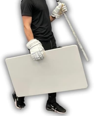 Majer Hockey 20"×36" Synthetic Ice Shooting Pad | Professional Hockey Training Mat — Portable, Durable, Indoor