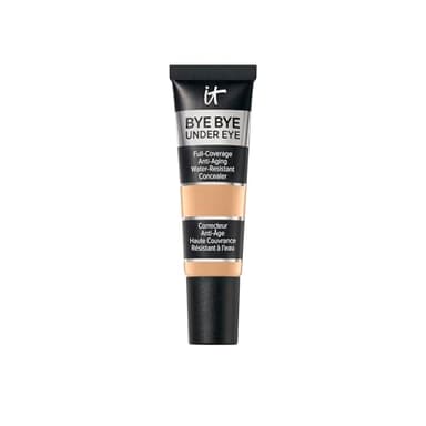 IT Cosmetics Bye Bye Under Eye, 25.0 Medium Natural (N) - Full-Coverage, Anti-Aging, Waterproof Concealer - Improves the Appearance of Dark Circles, Wrinkles & Imperfections - 0.4 fl oz