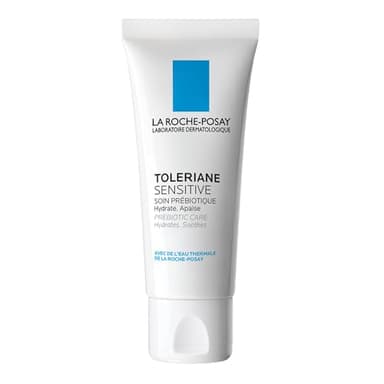 La Roche-Posay Face Moisturizer, Toleriane Sensitive Face Cream with Niacinamide and Ceramides, for Normal to Combination Skin Sensitive Skin, Alcohol Free, Fragrance Free, 40mL (Packaging May Vary)