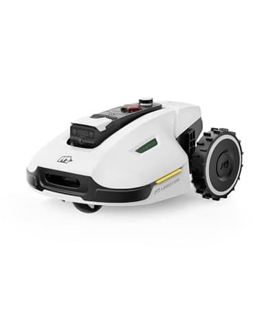 Mammotion YUKA 3000 Robot Lawn Mower for 0.75 Acre, Ultrasense AI Vision & RTK, Auto Mapping, App Control, 50% Slope, Wireless Perimeter, 2 Cutting Discs,30 Mowing Zones