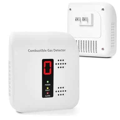 Y401 Natural Propane Gas Detector, Home Gas Alarm and Monitor, Leak Alarm for LNG, LPG, Methane, Coal Gas Detection in Kitchen, Home, Camper (1 Pack)