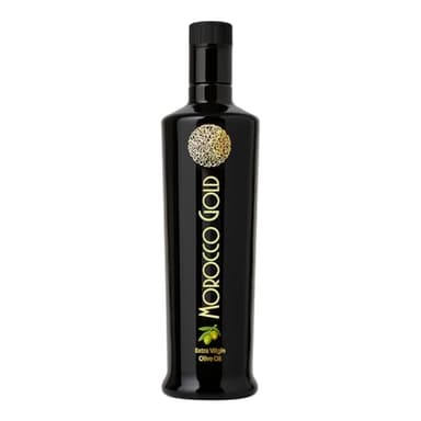 Morocco Gold Early Harvest Extra Virgin Olive Oil – Cold Pressed – Polyphenol Rich 652mg/kg EVOO Fresh Harvest Pure and Natural (500ml (Pack of 1))