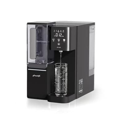 Frizzlife Countertop Reverse Osmosis System - WB99 Alkaline RO Water Filter with Portable Water Pitcher, NSF/ANSI 58 Certified Elements, 3.5:1 Pure to Drain, No Installation, USA Tech Support