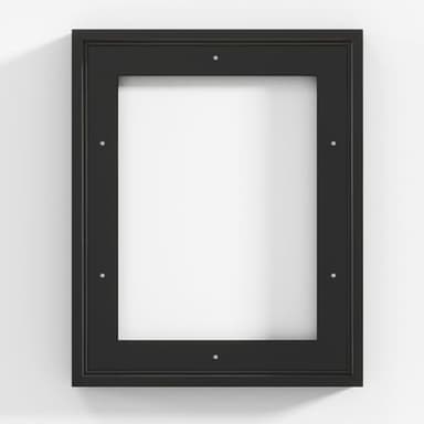 Canvas Frame 8x10 Frame for Canvas Painting Floating Frame for 1" Deep Canvas, Floater Frame for Canvas Artist Panel Oil Painting Wall Art Décor, Vertical or Horizontal Picture Wall Decor, Black