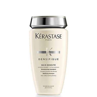 Kérastase Densifique Shampoo, Bain Densité, Thickening & Strengthening Shampoo, Removes Build-Up & Adds Shine, With Hyaluronic Acid, For Fine or Thin or Thinning Hair