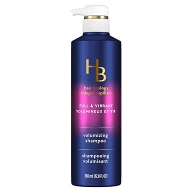 Hair Biology Biotin Volumizing Shampoo for Thinning, Flat and Fine Hair, Fights Breakage and Replenishes Nutrients, 380 mL