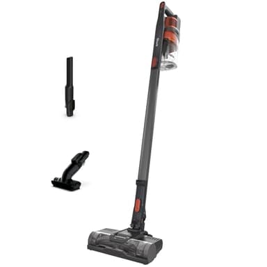 Shark IX140C Rocket Lightweight Cordless Rechargeable Handheld Upright Stick Vacuum Cleaner with Crevice Tool & Duster Brush for Car Detailing, Terracotta (Canadian Version)