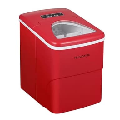 Frigidaire EFIC108-RED Compact Ice Maker (Red)