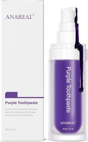 Teeth Whitening Purple Toothpaste- Toothpaste Whitening, Teeth Whitening Toothpaste, Purple Toothpaste Teeth Whitening, Tooth Whitening, Teeth Whitening Gel 30ml