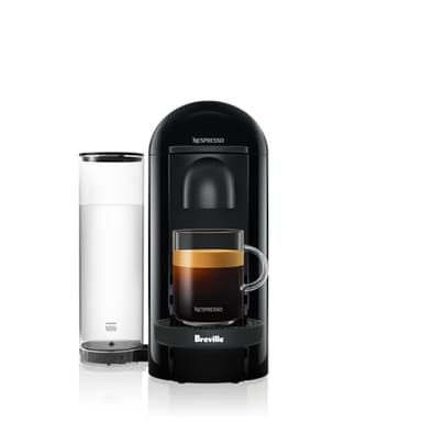 Nespresso Vertuo Plus Single Serve Coffee and Espresso Machine by Breville, Ink Black