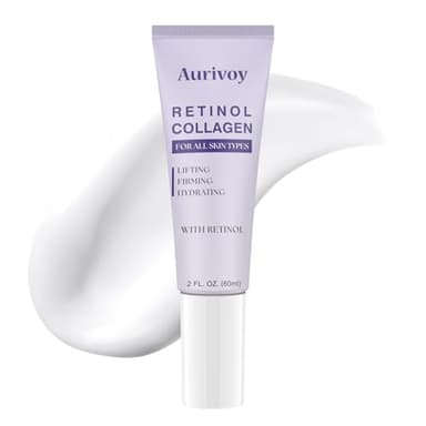 Retinol Collagen Instant Face Lift Cream for Face, Neck Firming Tightening Anti Aging Wrinkle Repair Serum for Neck & Décolleté, Hyaluronic Acid Moisturizer for Women & Man 60ml