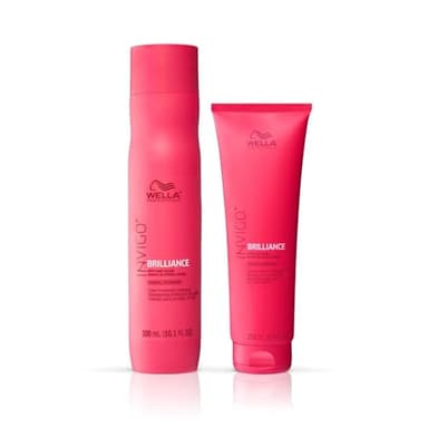 Wella Professionals Invigo Brilliance Shampoo & Conditioner Set, Color Protection & Color Vibrancy for Fine/Normal Hair
