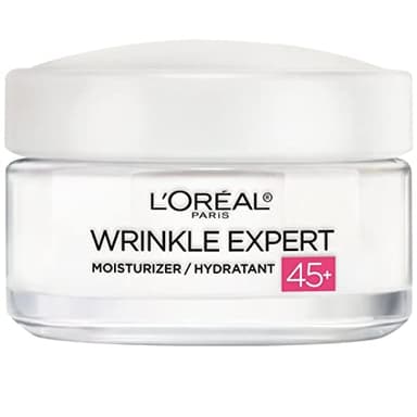 L’Oréal Paris Anti-Aging Face Cream 45+, Day & Night Skincare, Wrinkle Expert, With Retino-Peptide to Reduce the Look of Wrinkles, 50mL