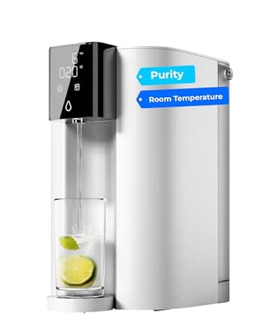 Waterdrop CoreRO Countertop Reverse Osmosis Water Filter, Reverse Osmosis System Countertop, Portable Pure Water Pitcher, NSF/ANSI 372 Certified, 3:1 Pure to Drain, No Installation, 6 Stage, WD-C1S