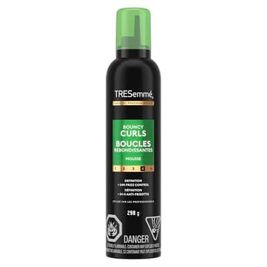 TRESemmé Flawless Curls Hair Mousse with Pro Lock Tech™ for 24H touchable definition hair styling 298 g
