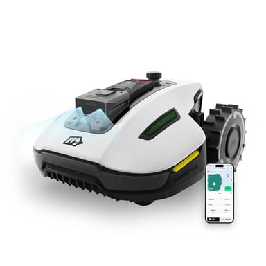 Mammotion YUKA mini 500H Robotic Lawn Mower for 0.12 Acre,Ultrasense AI Vision+ RTK Positioning, Auto Mapping, App Control,50% Slope, Adjustable Cutting Height 2''~3.5'', 15 Mowing Zones Management