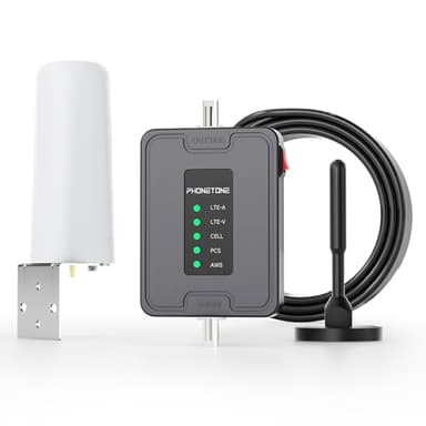 Cell Phone Booster for RV Truck Vehicle | Boost 3G 4G LTE Voice Data for All Canadian Carriers - Bell, Rogers, Telus & More on Band 2 4 5 12 13 17 | ISED Approved