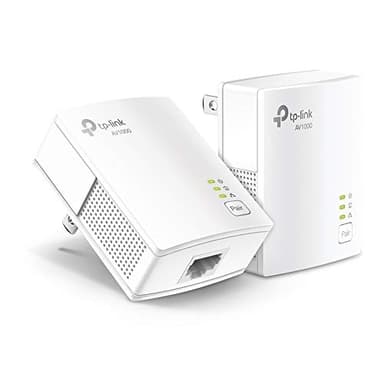 TP-Link Powerline Ethernet Adapter Starter Kit (TL-PA7017 KIT) - AV1000 Gigabit Port, Plug&Play, Ethernet Over Power, Nano Size, Ideal for Smart TV, Online Gaming, Wired Connection Only