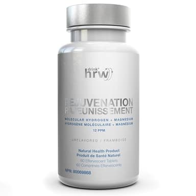 Drink HRW Molecular Hydrogen Water Tablets Rejuvenation - Unflavoured (60 Tablets)